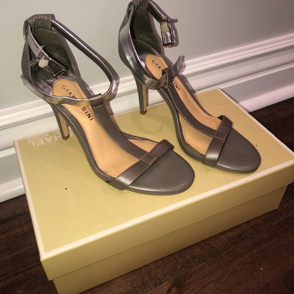 Pewter heels